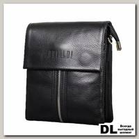 Вертикальная сумка через плечо BRIALDI Grand Campi relief black