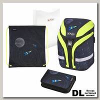 Ранец Herlitz MOTION PLUS Space с наполнением