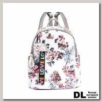 Рюкзак OrsOro DS-9029 Красные/Белые Цветы