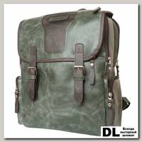 Кожаный рюкзак Carlo Gattini Santerno green/brown
