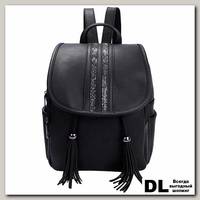 Рюкзак Orsoro DS-875 Черный