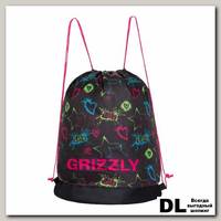 Мешок для обуви Grizzly OM-006 Звёзды