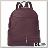 Женский кожаный рюкзак Orsoro d-439 фиолетовый