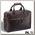Удобная деловая сумка для документов BRIALDI Glendale relief brown