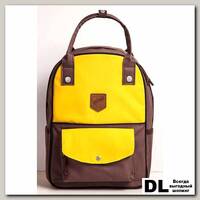 Рюкзак Запорожец Olimpiada 80 YELLOW/BROWN