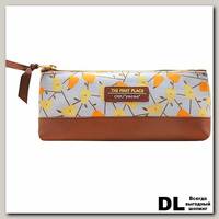 Пенал Fruit Place коричневый