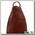 Женский рюкзак Tuscany Leather SHANGHAI Коричневый