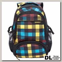 Рюкзак Grizzly Grid Rainbow Ru-709-1