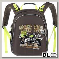 Школьный рюкзак Grizzly Moto Brown Ra-542-5