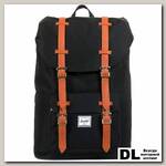 Рюкзак HERSCHEL LITTLE AMERICA MID-VOLUME Black/Tan