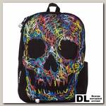 Рюкзак Mojo Pax Crayon Scull черный
