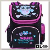 Школьный ранец Grizzly Loving Owl Black RA-781-2