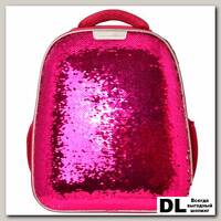 Ранец ортопедический №1 School Sparkle Pink (пайетки двусторонние)