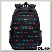 Рюкзак Grizzly RU-812-1 Черно-бирюзовый