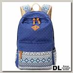 Рюкзак Winter Ethnic Blue