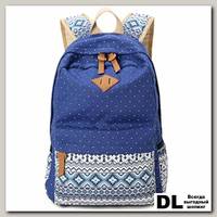 Рюкзак Winter Ethnic Blue