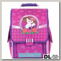 Школьный ранец TIGER FAMILY (ТАЙГЕР) 14L Кошка и розы