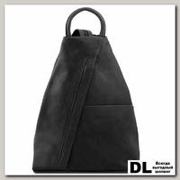 Женский рюкзак Tuscany Leather SHANGHAI Черный
