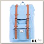 Рюкзак HERSCHEL LITTLE AMERICA MID-VOLUME CHAMBRAY CROSSHATCH/TAN
