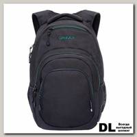 Рюкзак Grizzly RQ-003-3 Чёрный/Бирюзовый