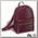 Женский стильный рюкзак BRIALDI Leonora relief cherry