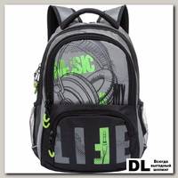 Рюкзак Grizzly Music Lime green Ru-715-1